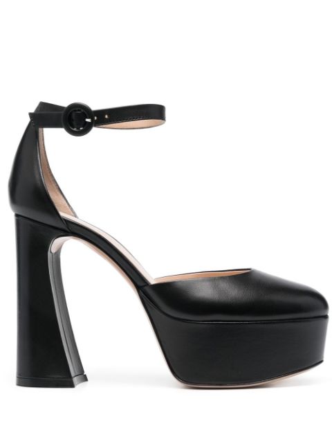 Gianvito Rossi Holly D'Orsay platform pumps Women