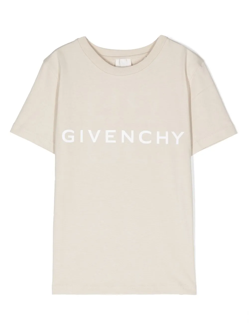 

Givenchy Kids logo-print cotton T-shirt - Neutrals