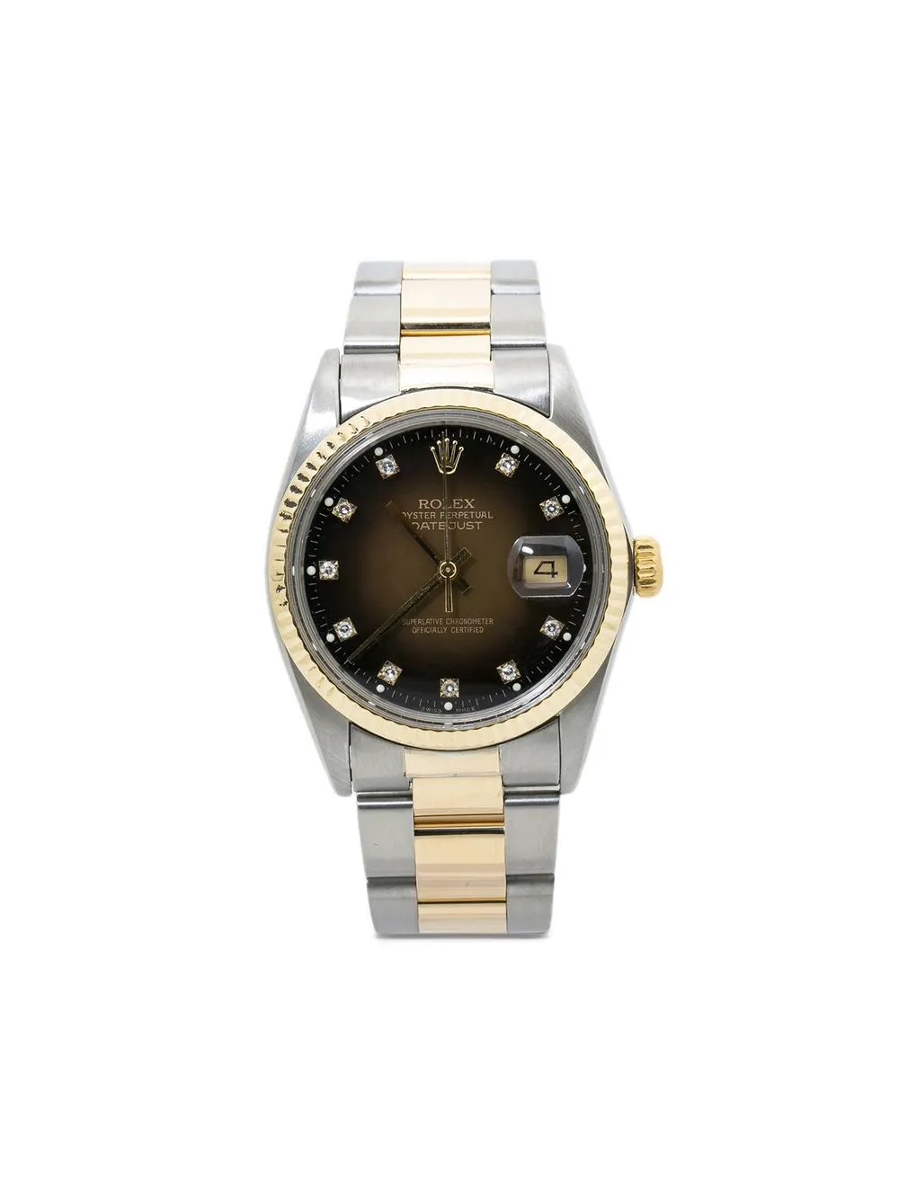 

Rolex reloj Datejust de 36mm pre-owned - Marrón