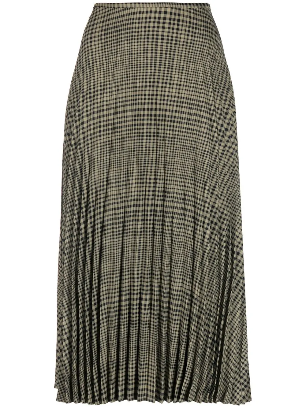 

Proenza Schouler White Label check-pattern pleated midi skirt - Neutrals