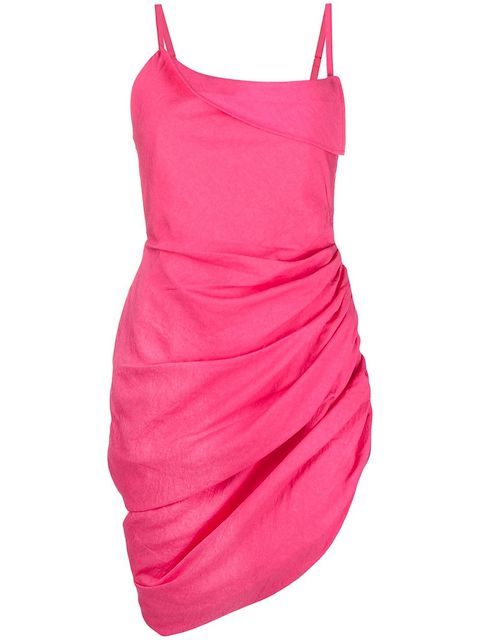 Jacquemus La Robe Saudade asymmetrical dress