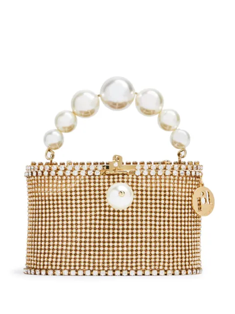 Rosantica Holi crystal-embellished caged tote bag