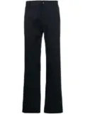 A.P.C. mid-rise straight-leg trousers - Blue