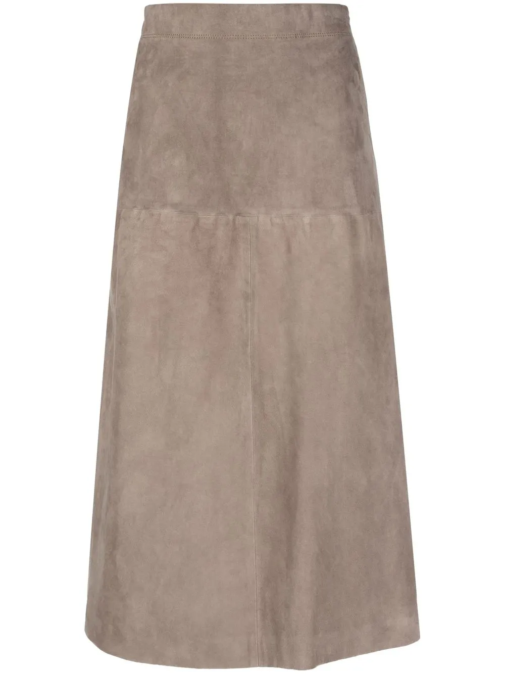 

JOSEPH A-line midi skirt - Neutrals