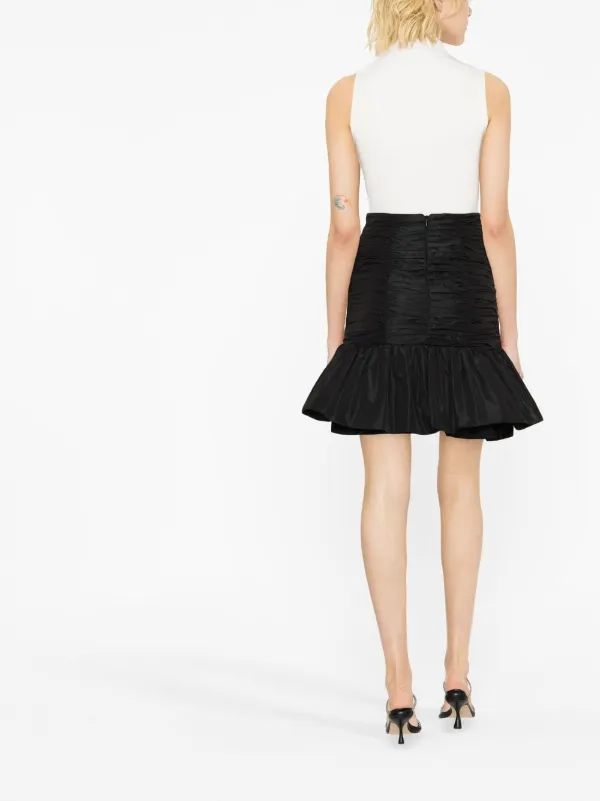 【PATOU】 Bloomer miniskirt Patou | Mini bloomer belted skirt in eco-friendly faille
