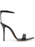 Casadei patent leather 115mm sandals - Black