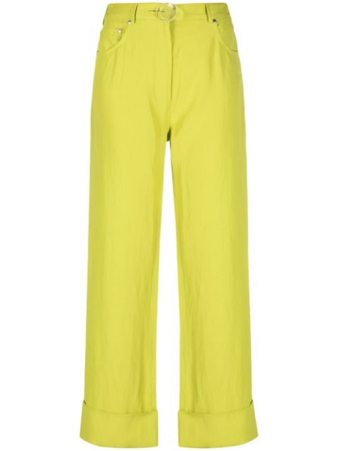 Stella McCartney high-waisted straight-leg trousers Women