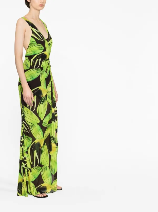 louisa ballou green dress Louisa Ballou King Tide Dress in Green