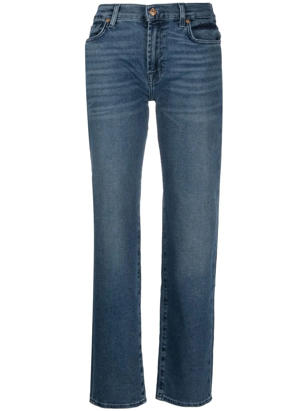 

7 For All Mankind jeans rectos - Azul