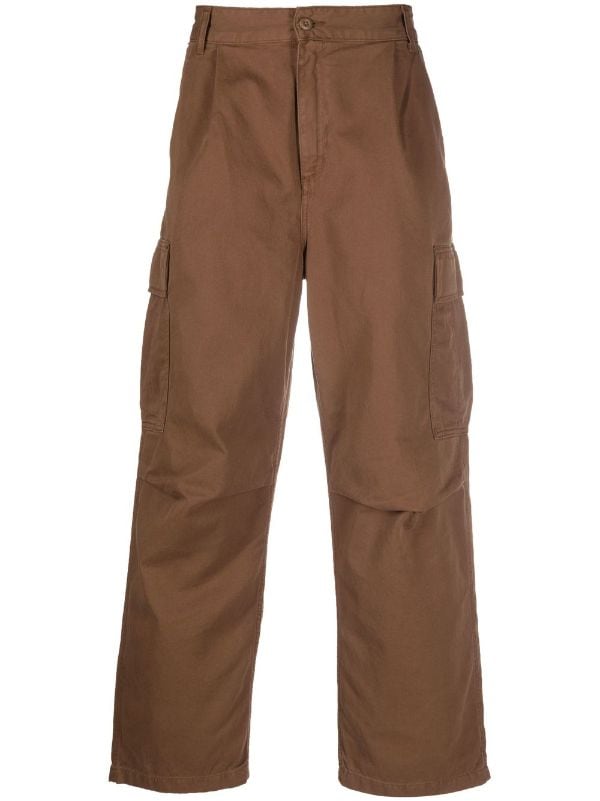 Mens Regular Fit solid design cotton cargo pant Trousers