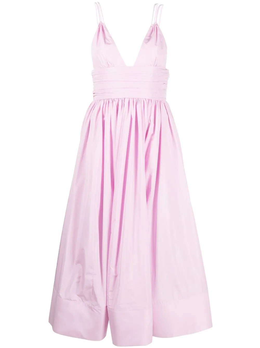 

Philosophy Di Lorenzo Serafini plunge midi dress - Pink