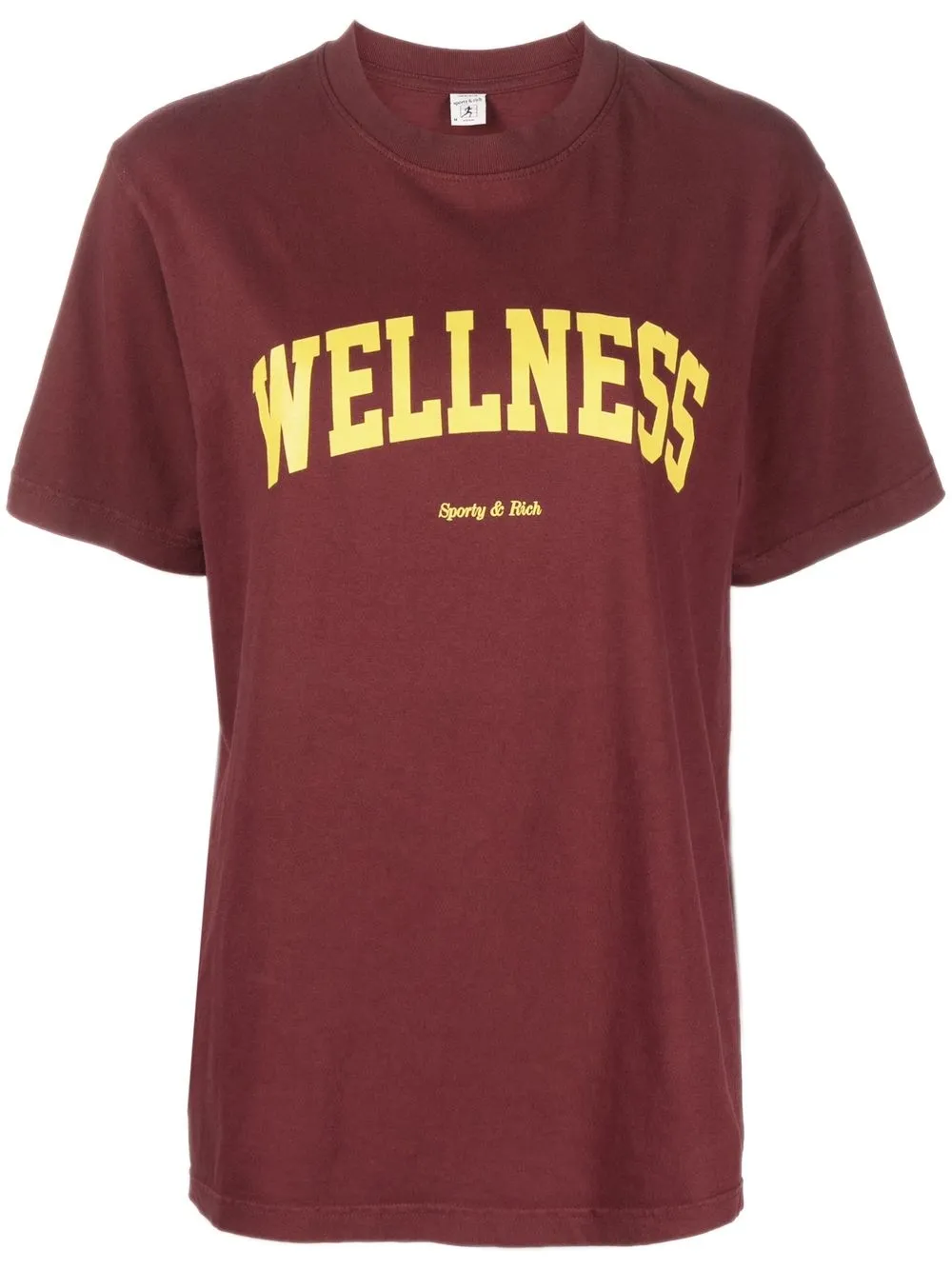 

Sporty & Rich Wellness Ivy cotton T-shirt - Red