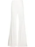 Alberta Ferretti high-waisted flared trousers - White