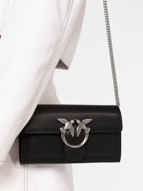 PINKO logo-plaque crossbody bag 100062A0F1Z99O - 2