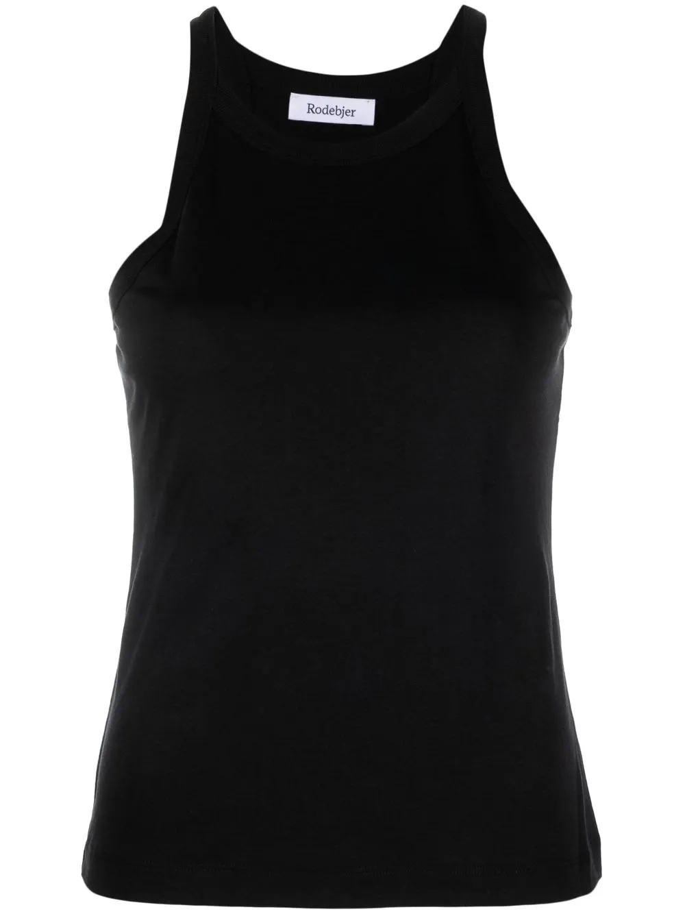Rodebjer Lyocell-cotton Racerback Tank Top In Black