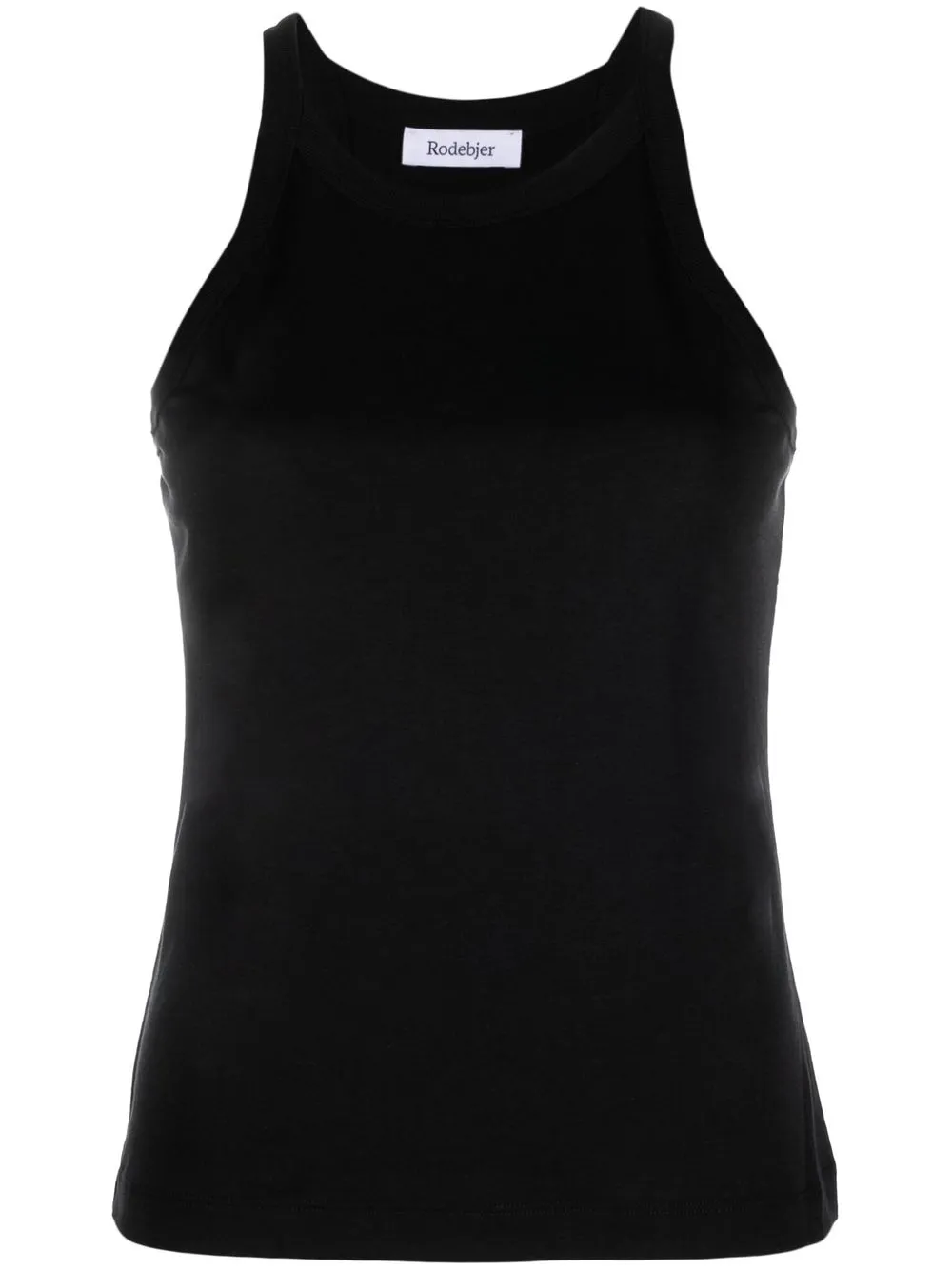 

Rodebjer lyocell-cotton racerback tank top - Black