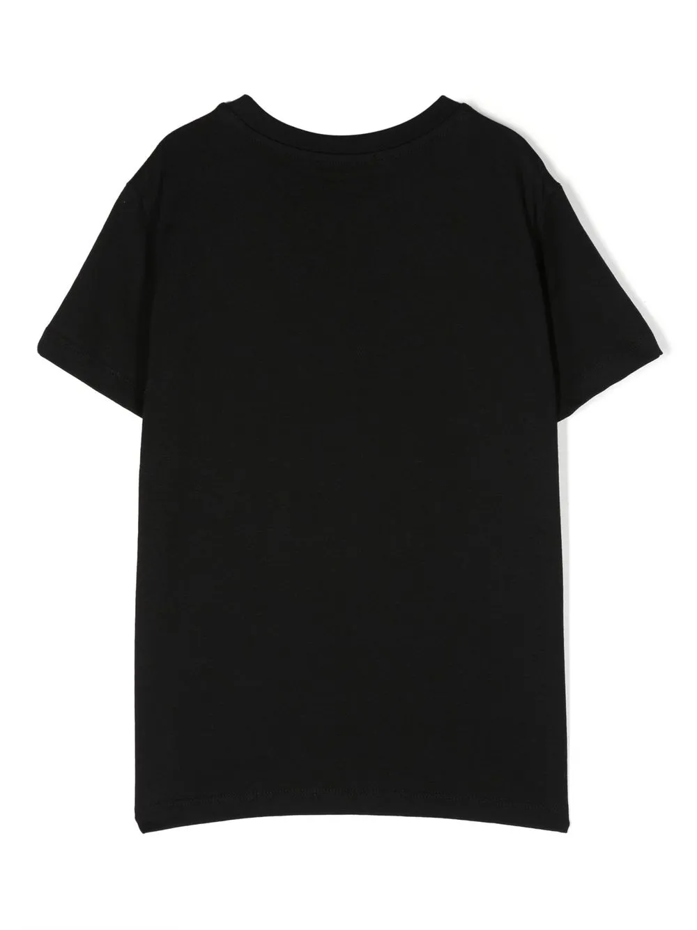 MSGM Kids T-shirt met geborduurd logo - Zwart