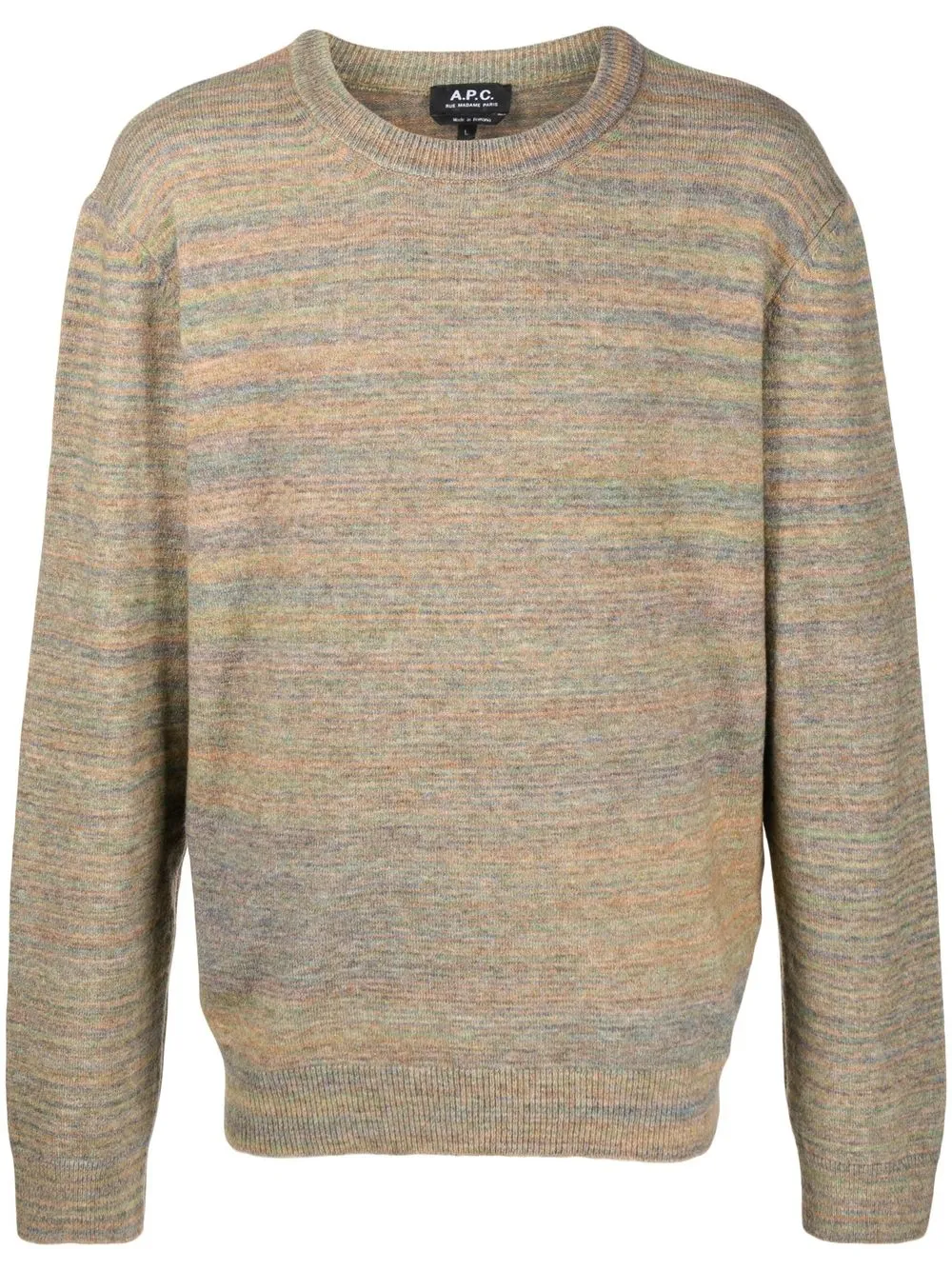 

A.P.C. sudadera con cuello redondo - Verde