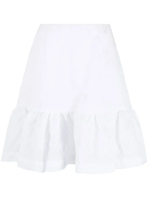 Simone Rocha ruffled A-line skirt