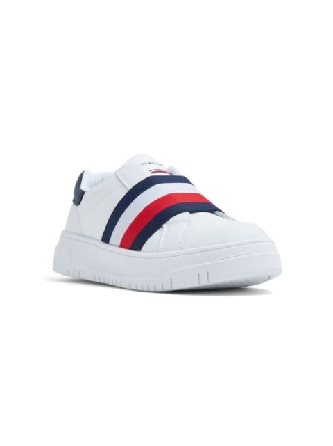 Tommy Hilfiger elastic-band leather sneakers