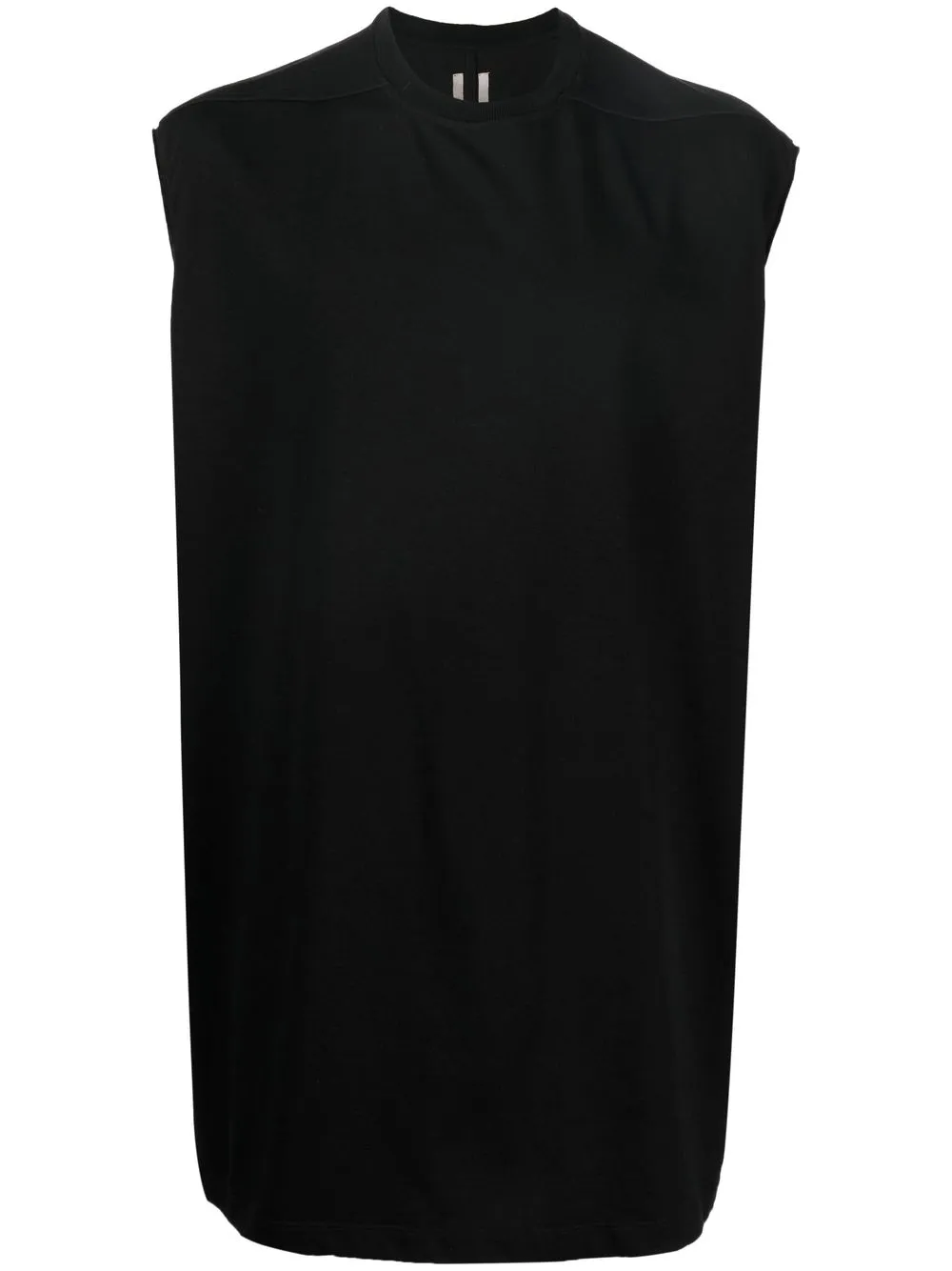 

Rick Owens camiseta con cuello redondo - Negro