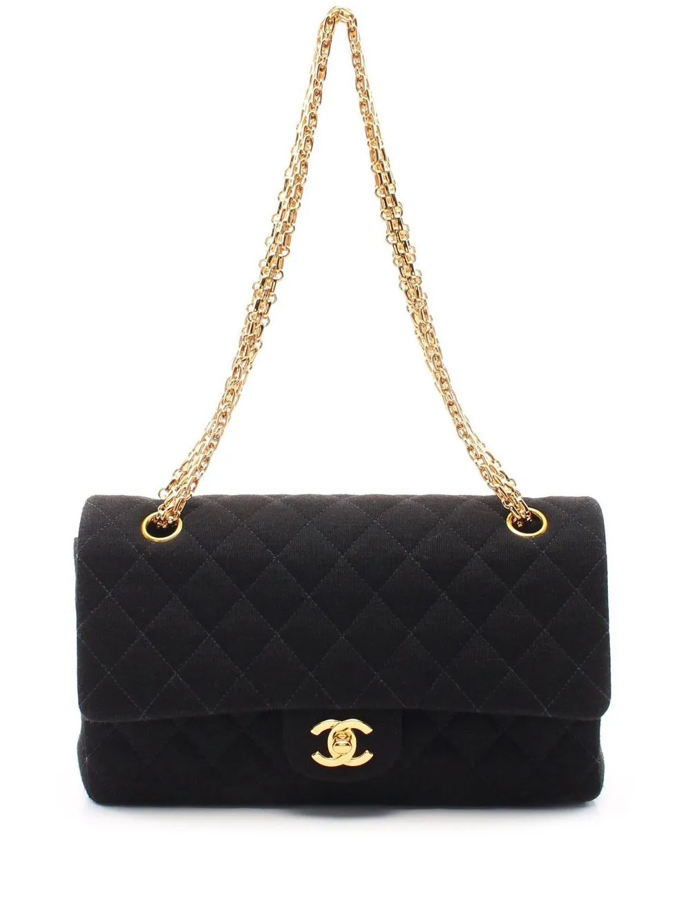 

CHANEL Pre-Owned 1997-1999 Timeless Reissue turn-lock shoulder bag - Black