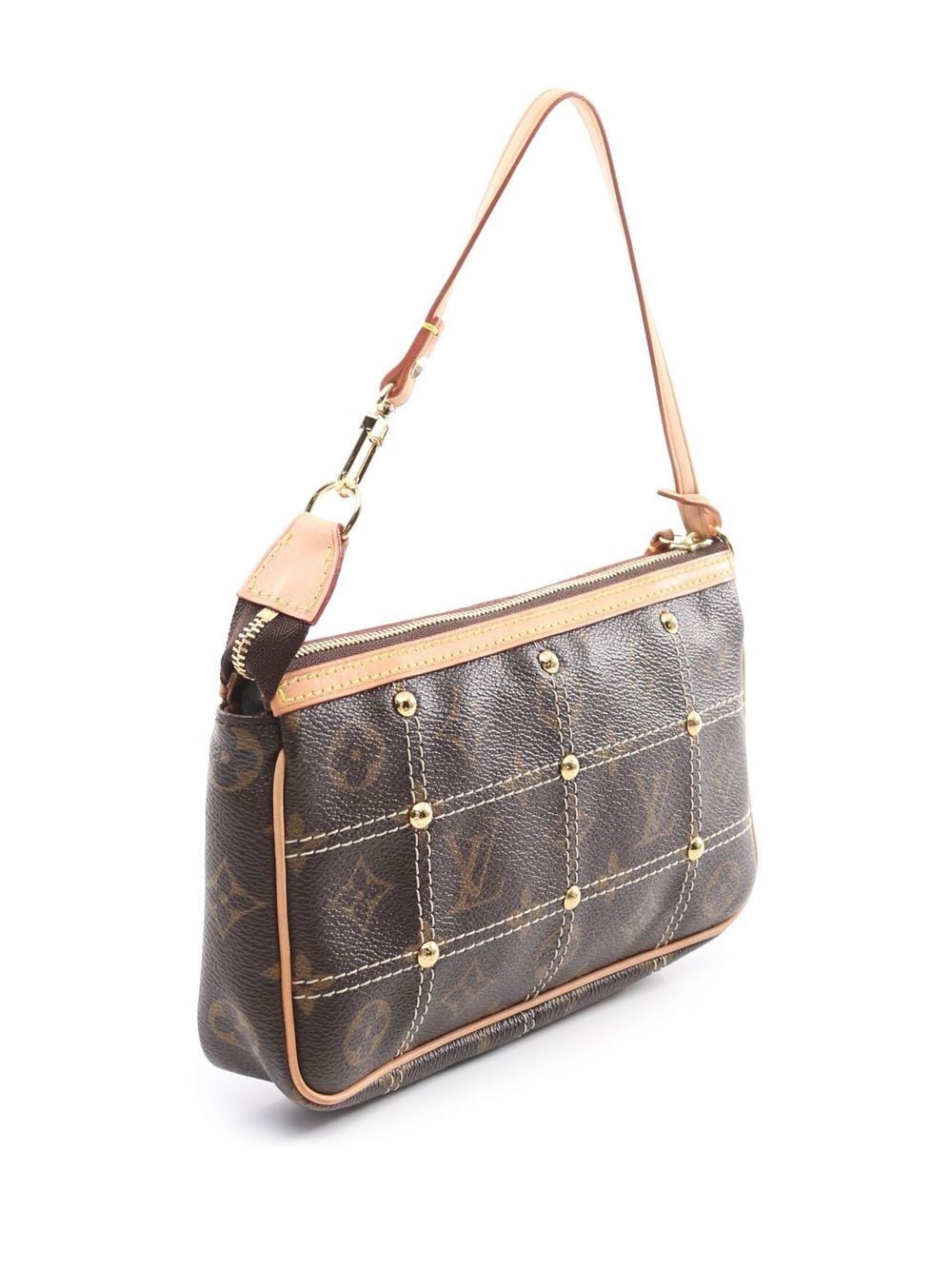 Louis Vuitton pre-owned Monogram Rivet Pochette Accessoires Handbag -  Farfetch