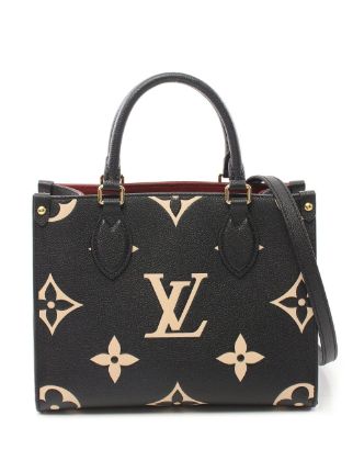 Louis Vuitton 2021 pre-owned Monogram Giant On-The-Go PM two-way Bag -  Farfetch