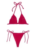 Reina Olga triangle-cup bikini - Pink