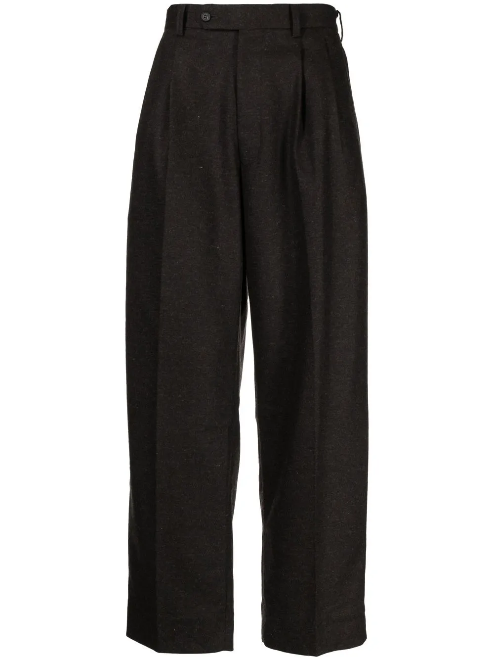 

Comme Des Garçons Homme cropped straight-leg trousers - Brown