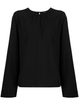 トップス Low classic HOLE POINT PRINT TOP 22479556_48891155_1000.jpg