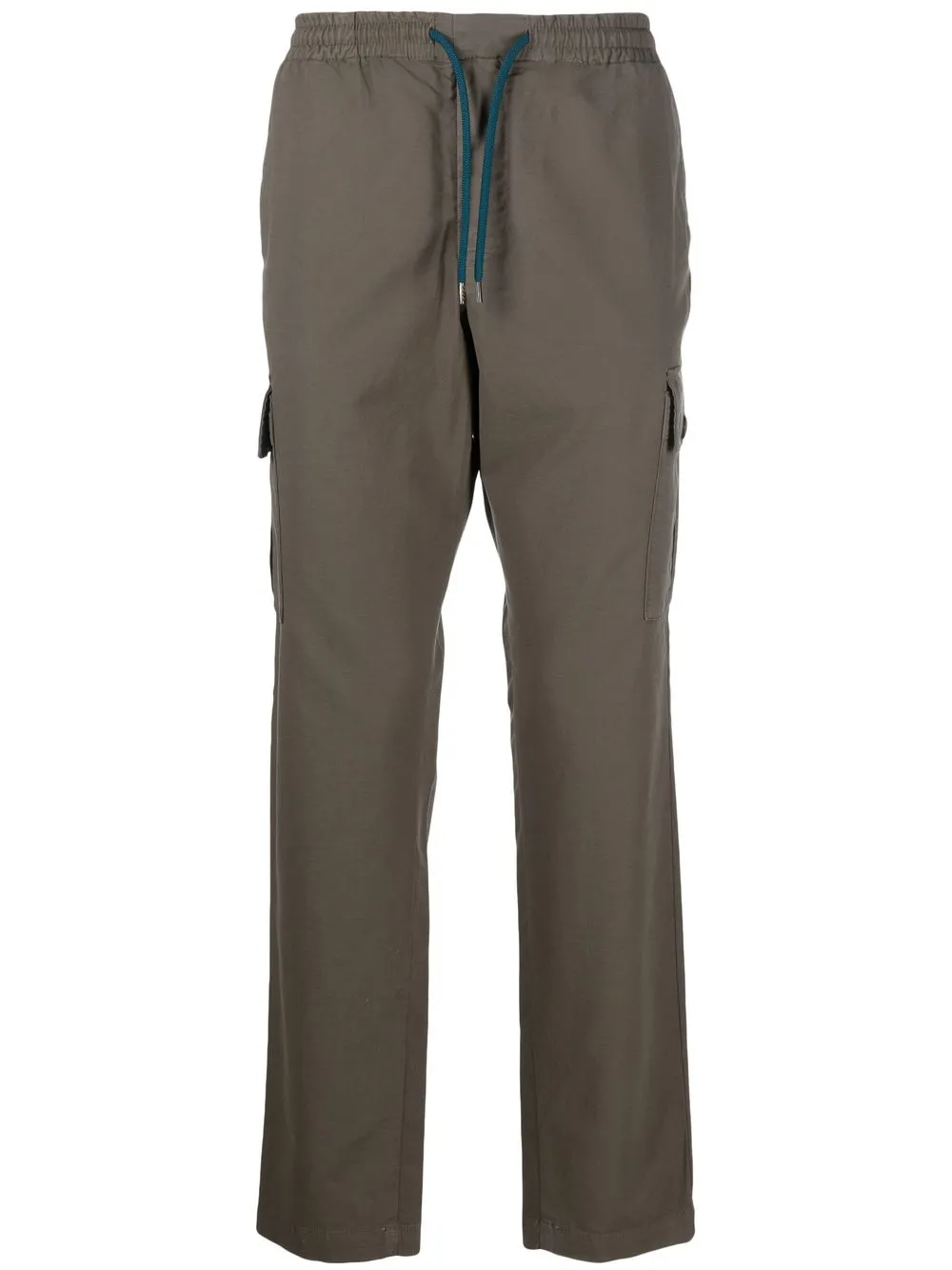 

PS Paul Smith drawstring-waist cargo trousers - Green