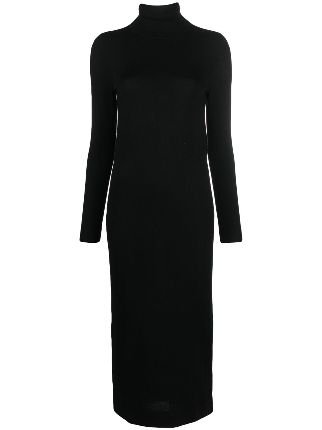 Calvin Klein Roll Neck Knitted Dress - Farfetch