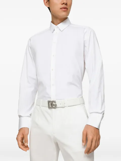 Dolce & Gabbana long-sleeve button-fastening shirt