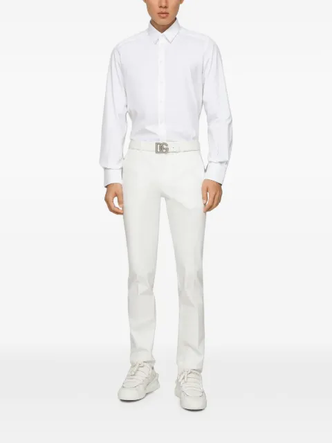 Dolce & Gabbana long-sleeve button-fastening shirt