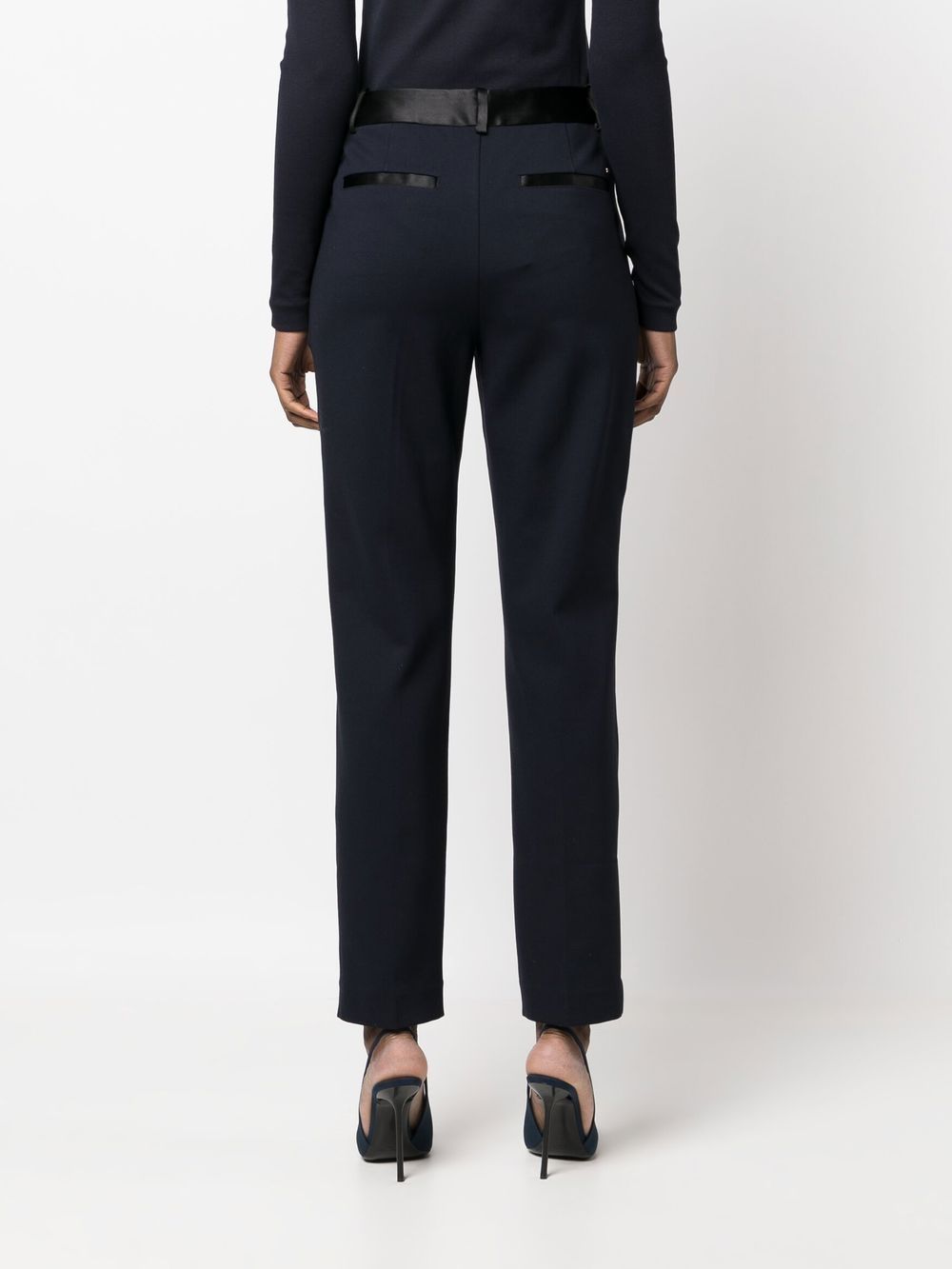 Shop Tommy Hilfiger Tailored Tuxedo Trousers In Blue