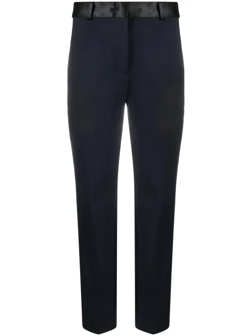 Pantalon de tailleur à taille satinée - Tommy Hilfiger - Modalova