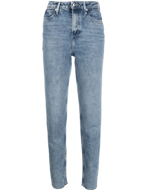 Jean cigarette Gramercy à taille haute - Tommy Hilfiger - Modalova