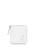 Maison Kitsuné zip-around wallet - White