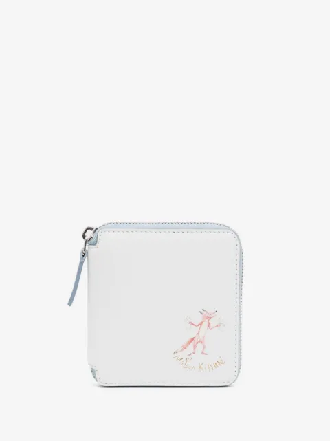 Maison Kitsuné zip-around wallet