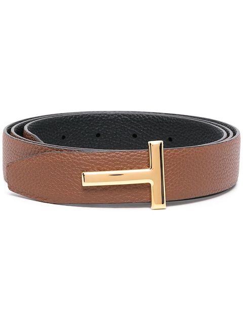 TOM FORD Gürtel mit T-Schnalle