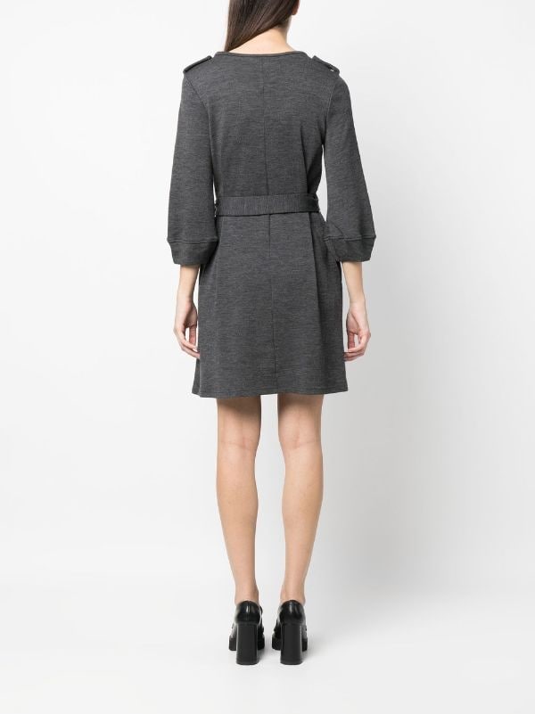 Louis Vuitton Pre-owned Women's Wool Mini Dress