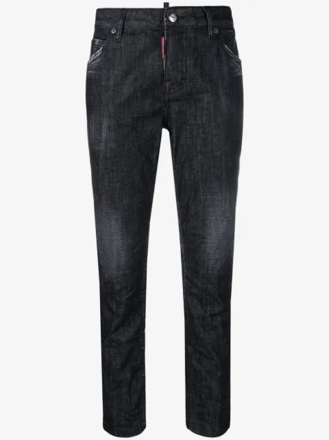 DSQUARED2 tapered leg denim jeans