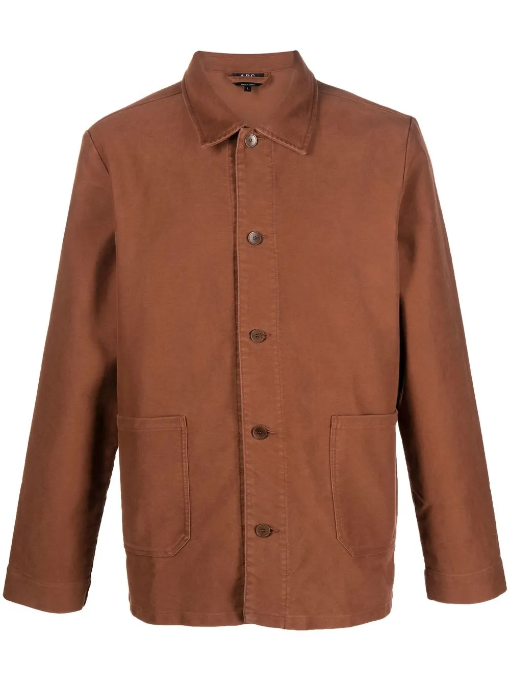 

A.P.C. cotton shirt jacket - Brown