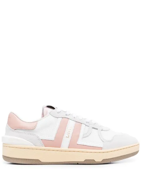 Clay panelled low-top sneakers