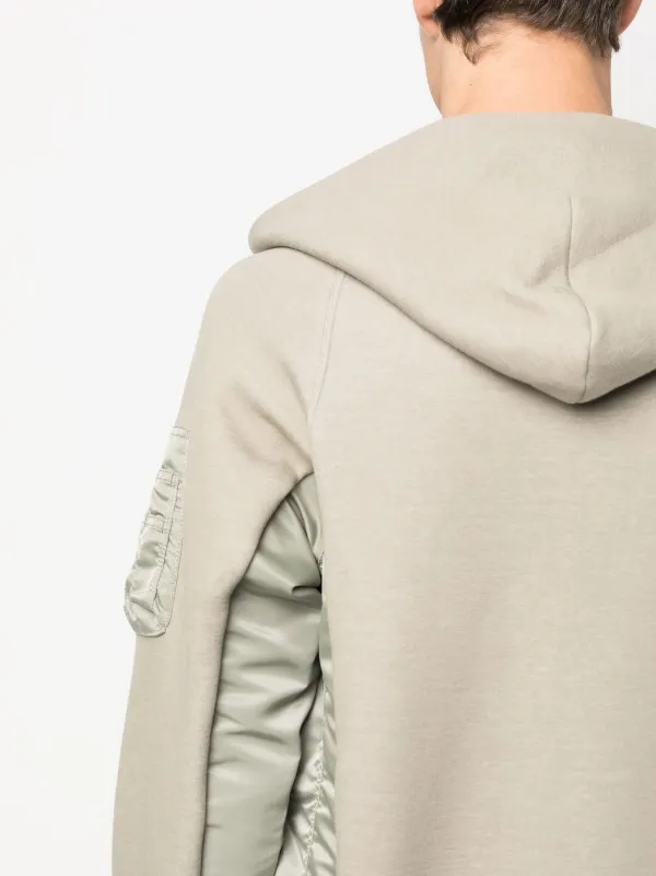 Sacai ジップアップ パーカー - Farfetch