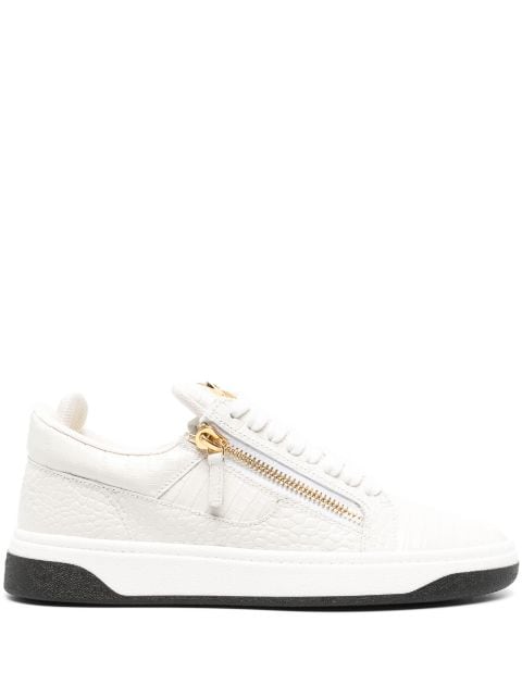 Giuseppe Zanotti - Gz94 croc-effect sneakers