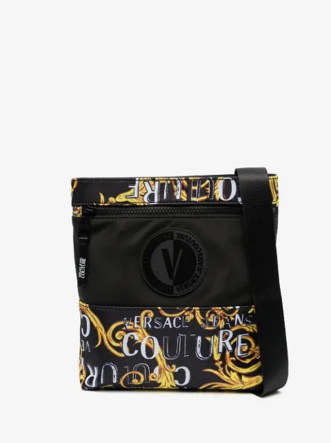 Versace Jeans Couture Schultertasche mit Barockmuster