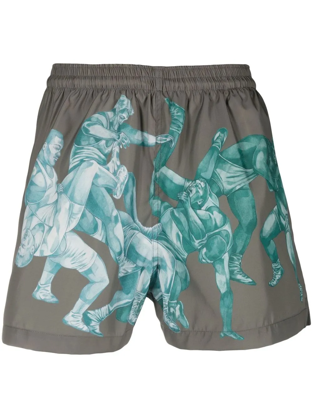 JW ANDERSON GRAPHIC-PRINT SWIM SHORTS