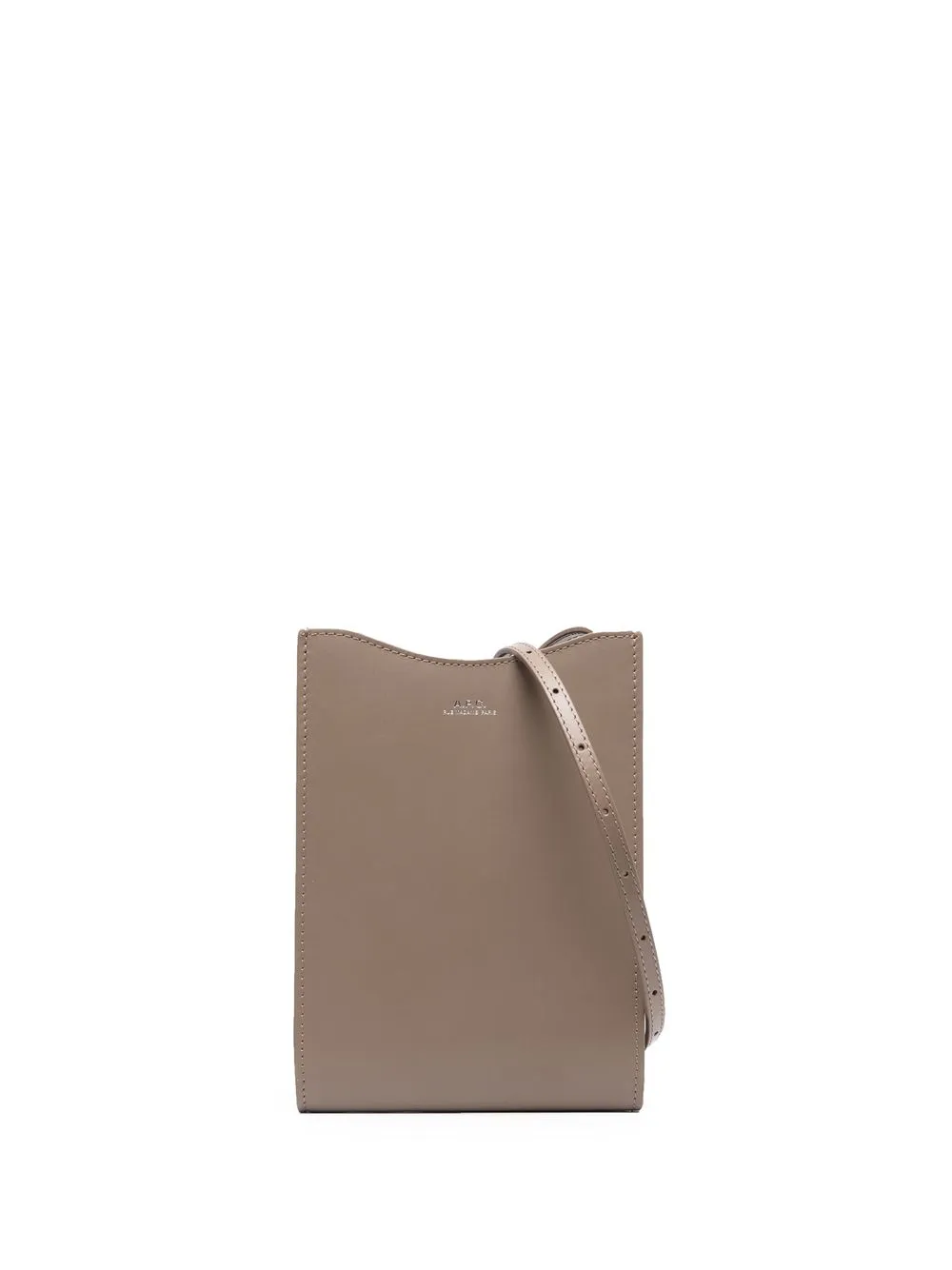 

A.P.C. Jamie noisette neck pouch - Brown